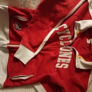 Cyclones zip up sweater
